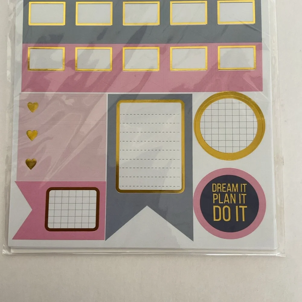 U Style COLORFUL Journaling Stickers. NWT.